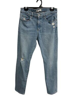 Ann Taylor LOFT 28/6 Super Soft Girlfriend Distressed Jeans Grungecore Y2K